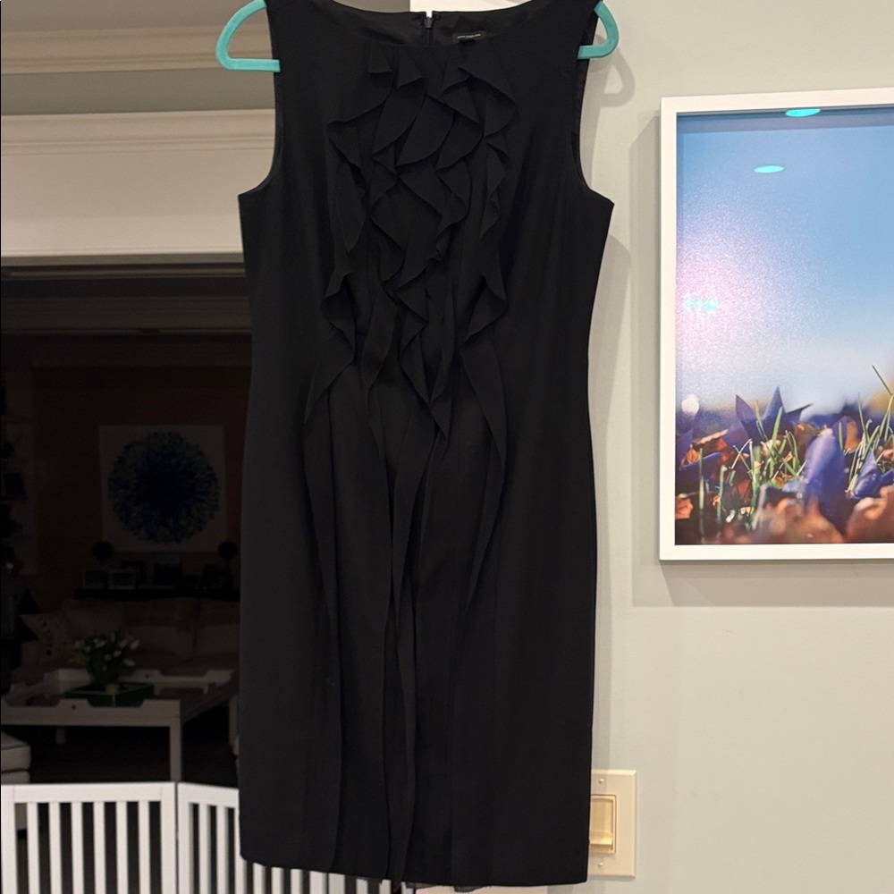 Ann Taylor Elegant Black Sleeveless Dress
